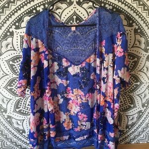 Floral kimono